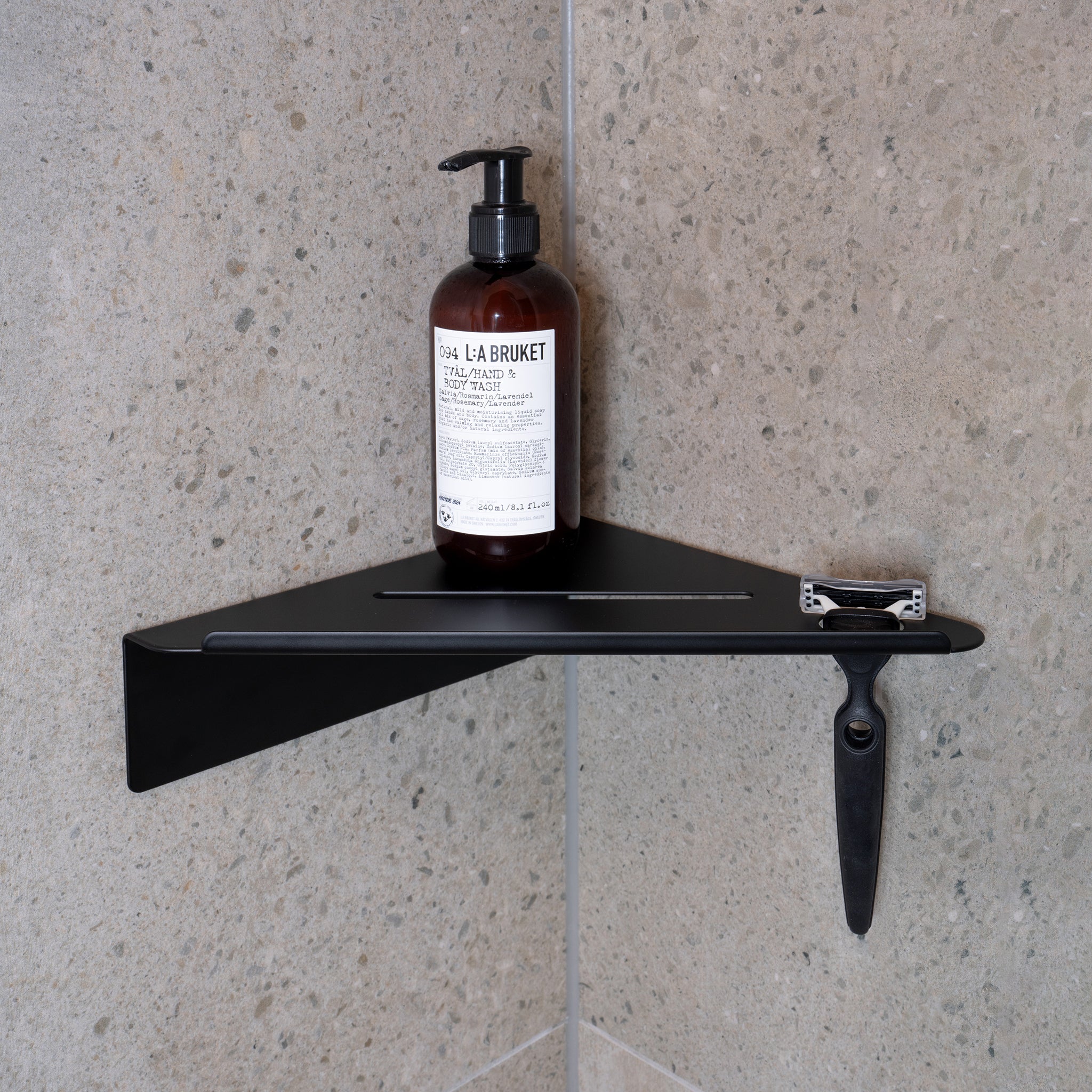 Shower Corner Shelf | Base | 21cm