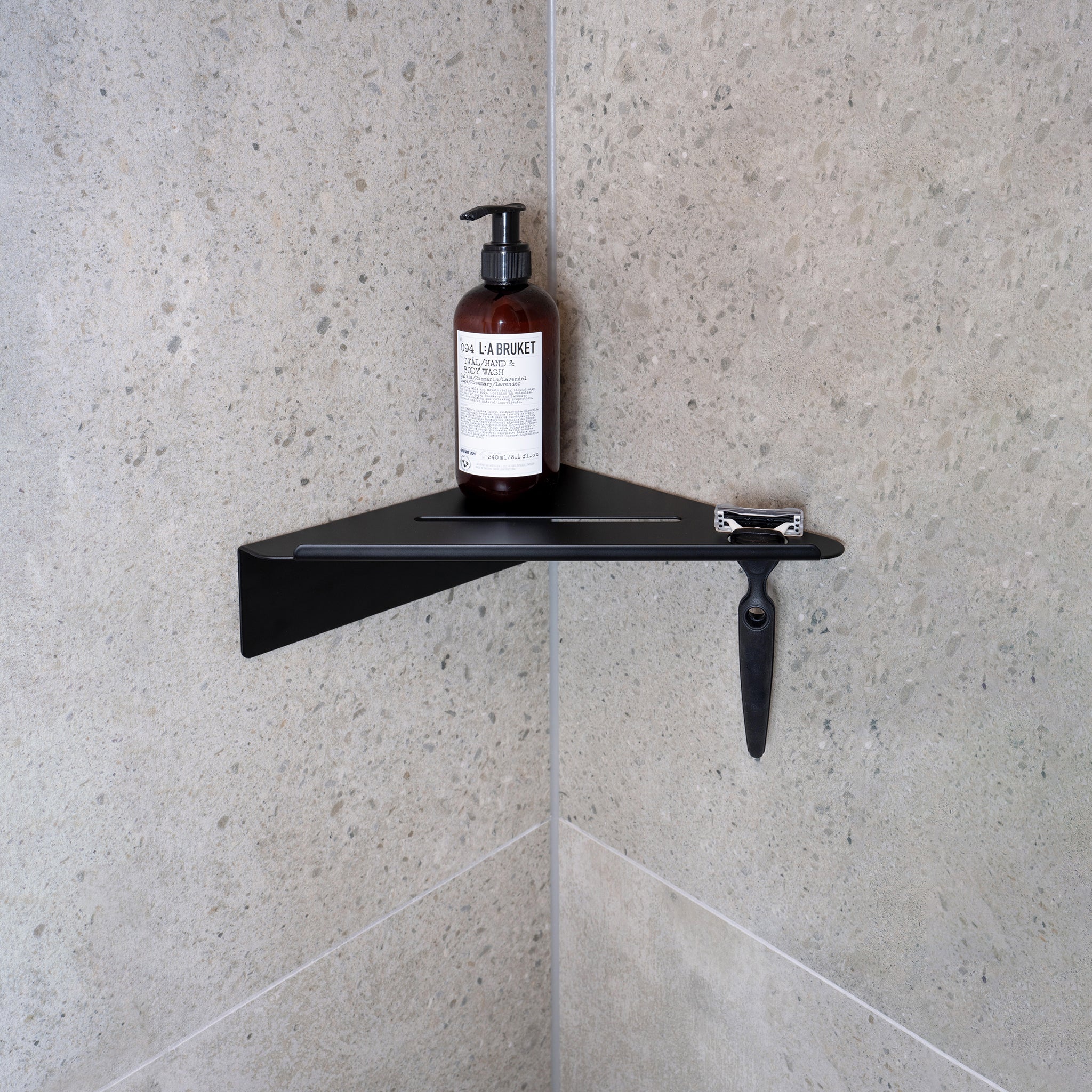 Shower Corner Shelf | Base | 21cm