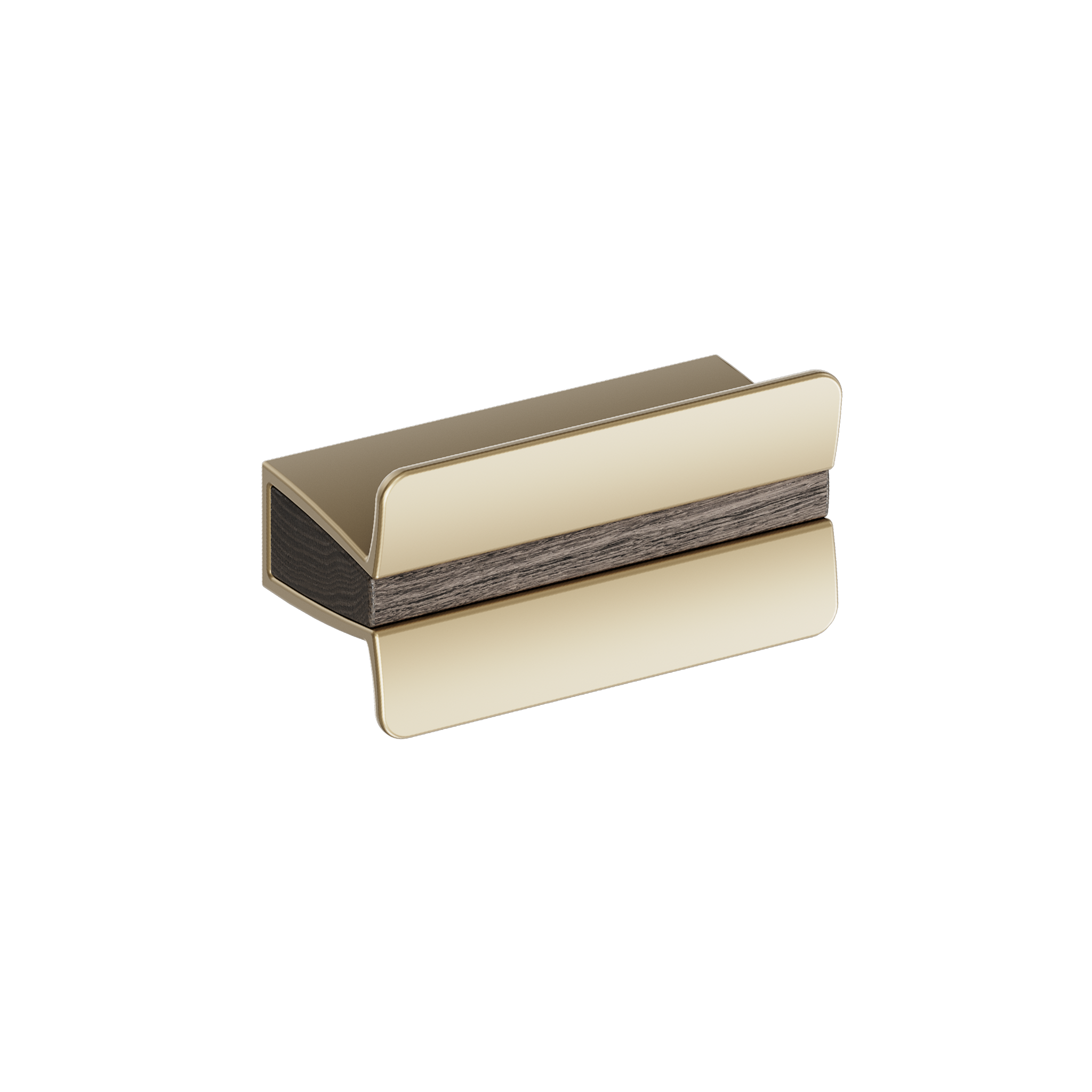Handle Papillion | 5cm | Matt Brass
