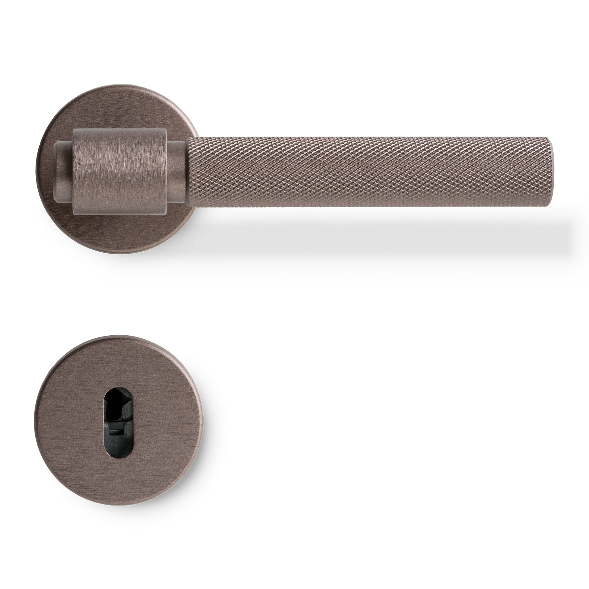 Sprung Door Handle Set | Helix 200