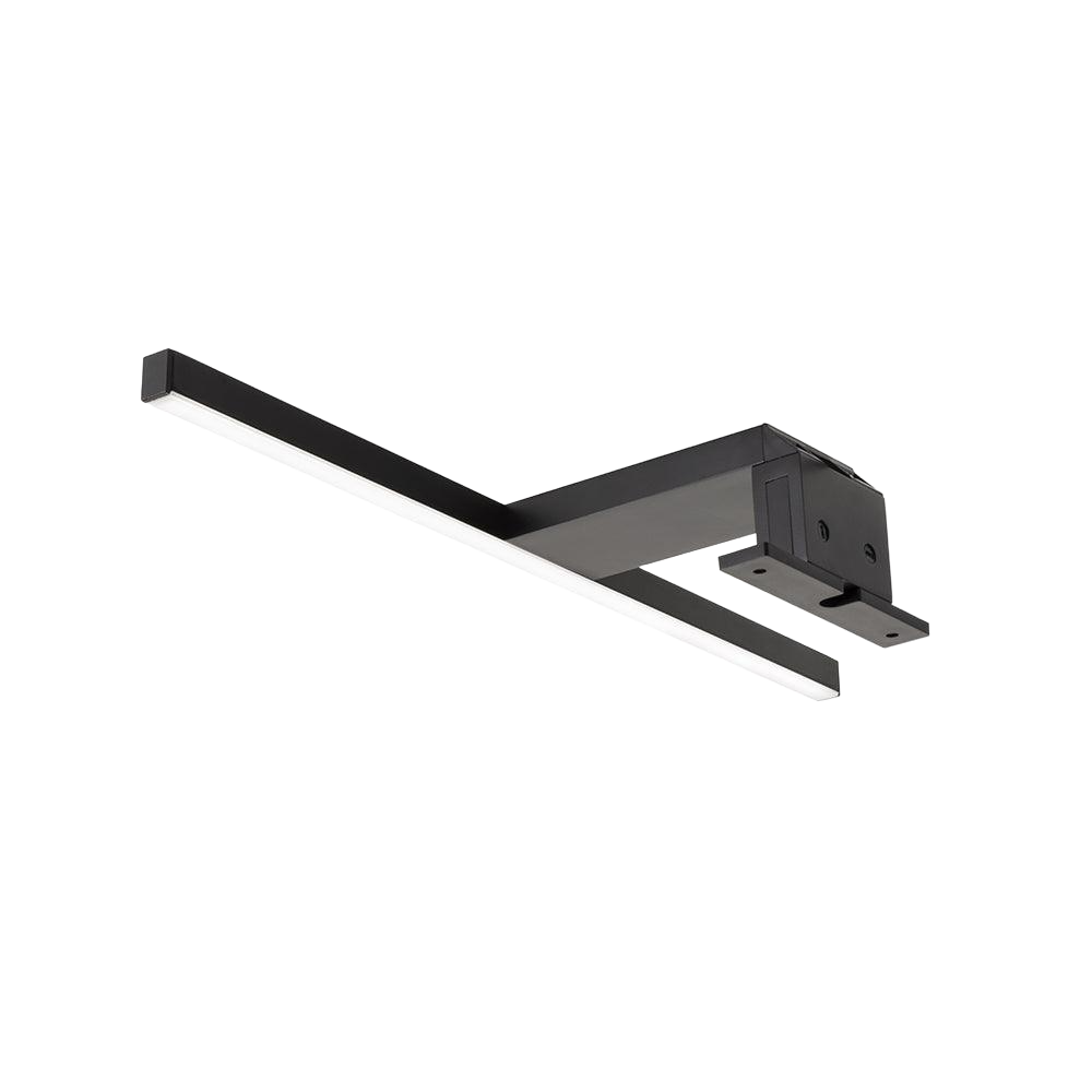 LED Mirror Light JOT D-M | 30.5cm | Matt Touch Black