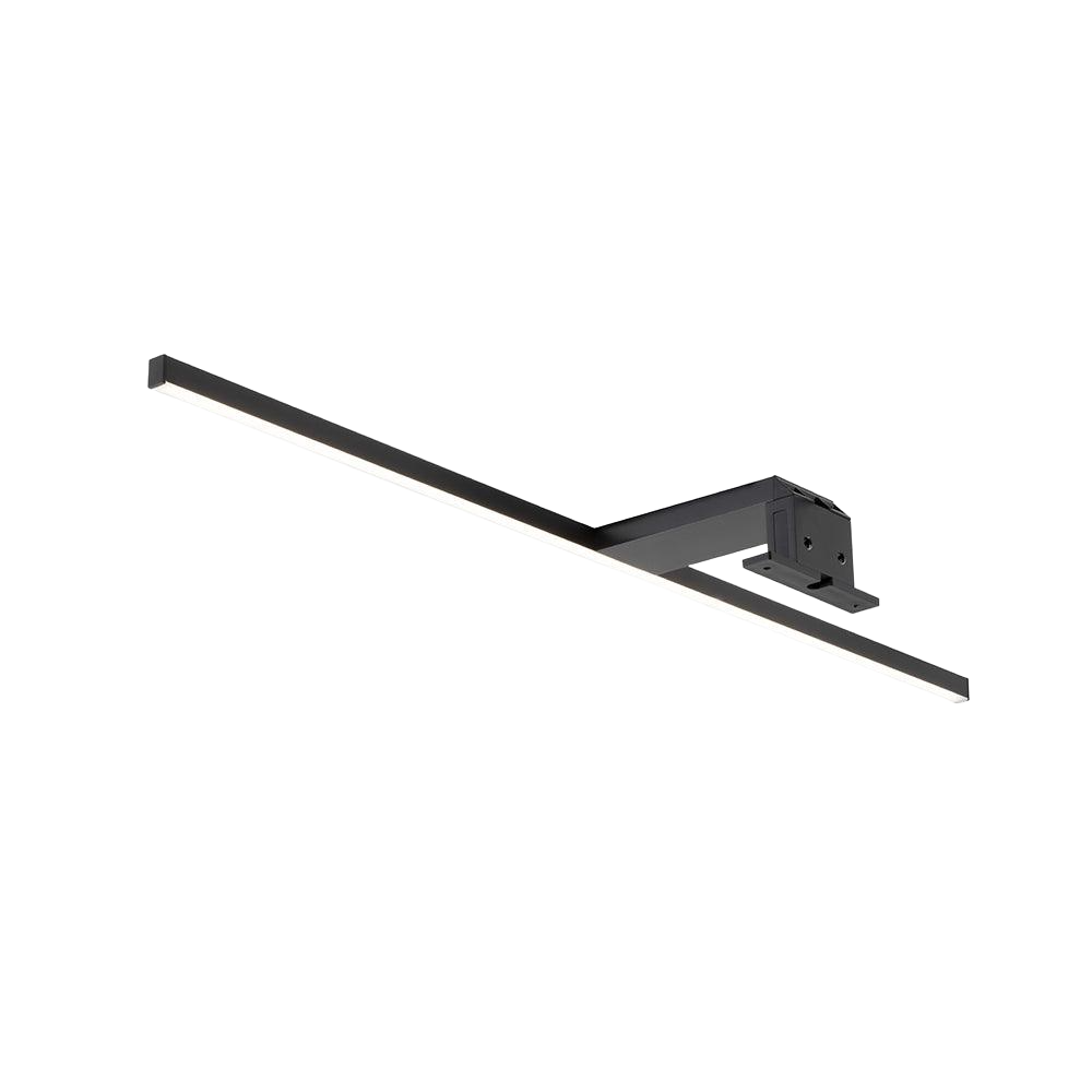 LED Mirror Light JOT D-M | 55cm | Matt Touch Black