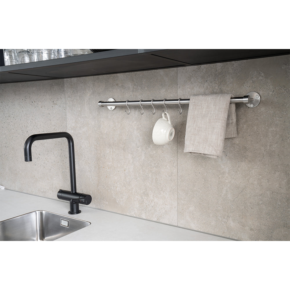 Kitchen Rail Extension Aveny | 60cm | Brushed Stainless Steel