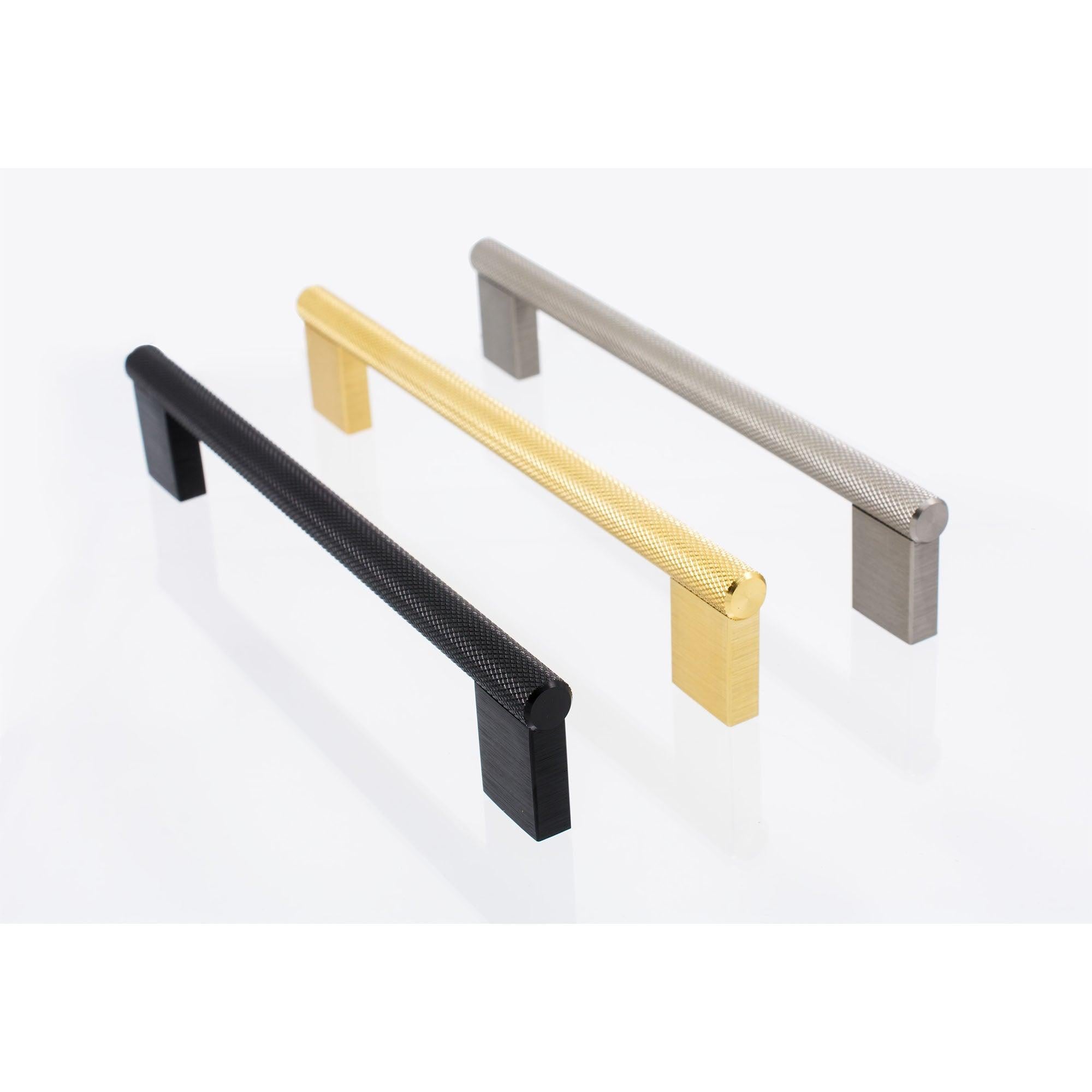 Handle Graf Mini, Matt Black, available in different sizes (182/278/1200mm) - Scandi Handles